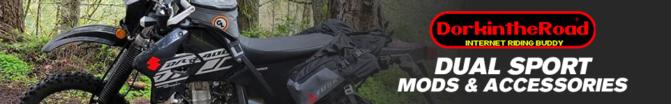 Dork in the road - Internet riding buddy - Dual sport mods and accessories